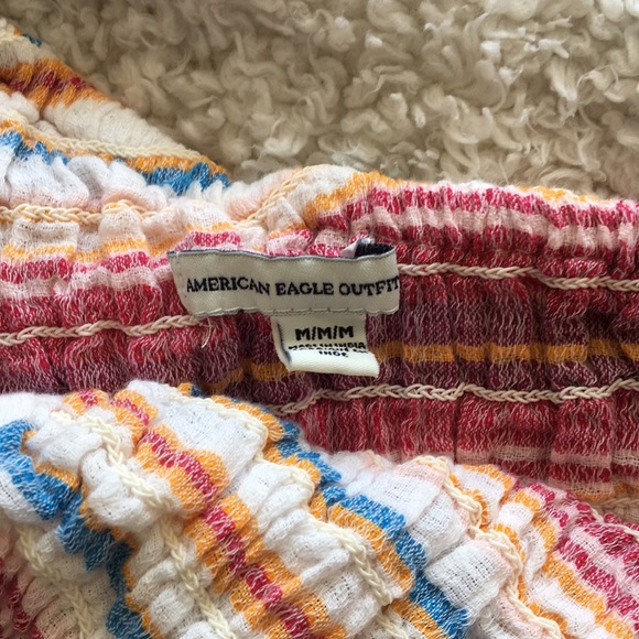 American Eagle One Shoulder Crop Top - Picture 2 of 4